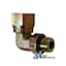 A & I Products 90 Degree Female NPT Swivel X Male ORB Adapter 3.75 x4 x2 A-43B41 - alternate 1